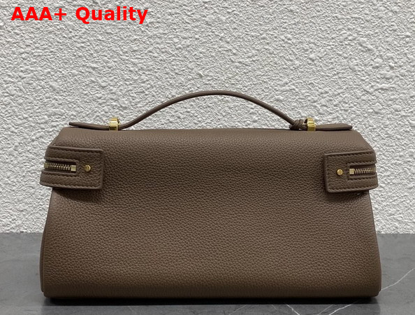 Loro Piana Extra Softy Bag L29 Fossil Sun Gold Calfskin Replica
