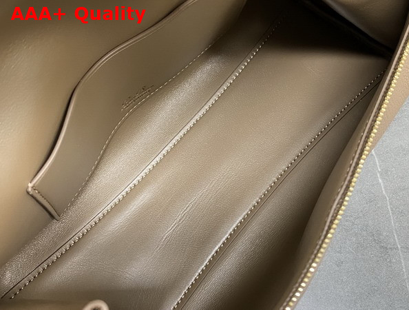 Loro Piana Extra Softy Bag L29 Fossil Sun Gold Calfskin Replica