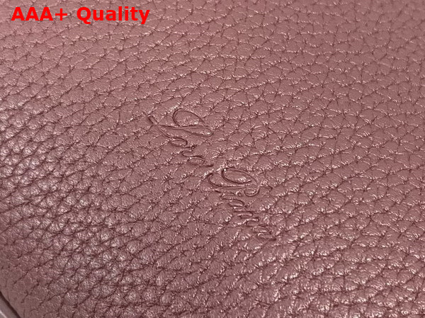 Loro Piana Loom Bag L25 Grained Calfskin Azuki Beans Sun Gold Replica