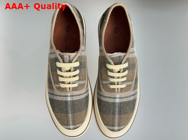 Loro Piana Nantucket Walk Sneaker Wish Wool Cashmere Undergrowth Melange Daintree Rainforest Replica