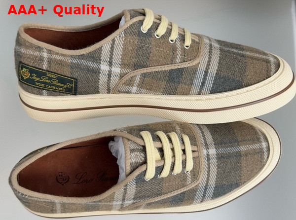 Loro Piana Nantucket Walk Sneaker Wish Wool Cashmere Undergrowth Melange Daintree Rainforest Replica