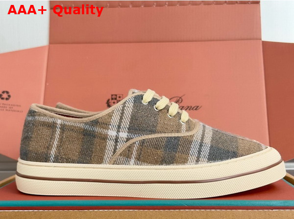 Loro Piana Nantucket Walk Sneaker Wish Wool Cashmere Undergrowth Melange Daintree Rainforest Replica