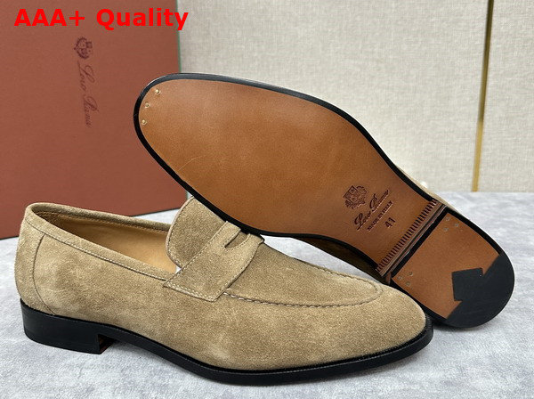 Loro Piana Sergio Loafer in Dusk Ox Leather for Men Replica