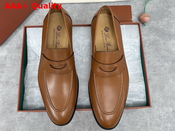 Loro Piana Sergio Loafer in Wot Calfskin for Men Replica