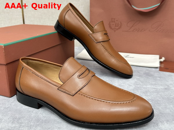 Loro Piana Sergio Loafer in Wot Calfskin for Men Replica