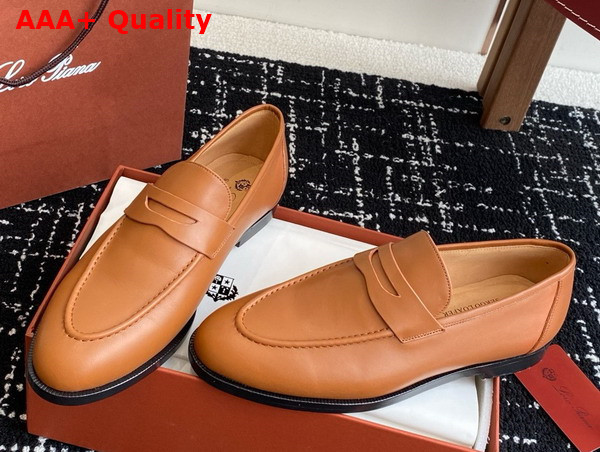 Loro Piana Sergio Loafer in Wot Leather Replica