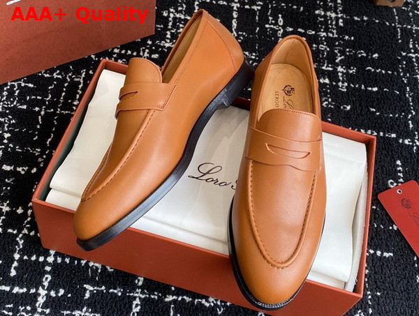 Loro Piana Sergio Loafer in Wot Leather Replica