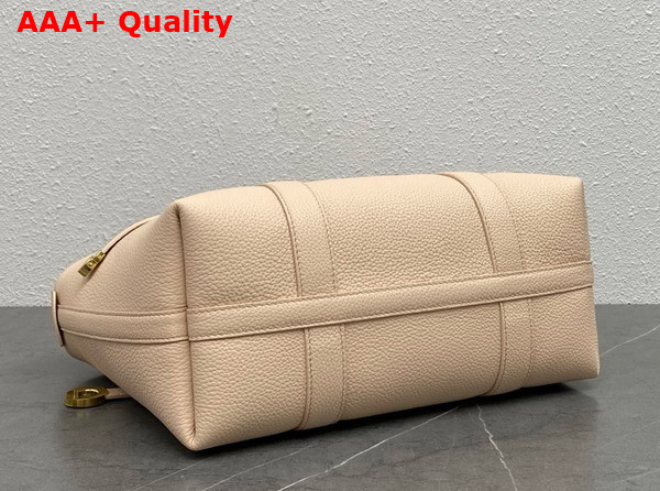 Loro Piana Small Ghiera Shopper Calfskin Creamed Honey Sun Gold Replica
