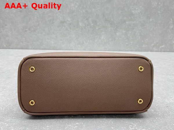 Loro Piana Small Needle Bag Calfskin Fossil Sun Gold Replica