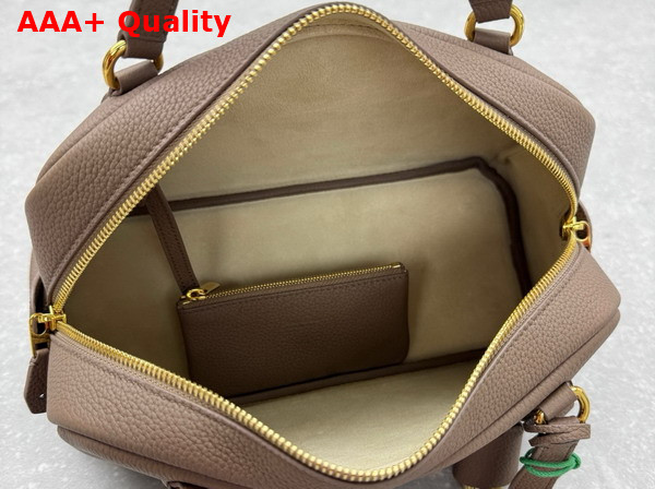 Loro Piana Small Needle Bag Calfskin Fossil Sun Gold Replica