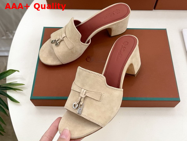 Loro Piana Summer Charms Sandal Suede Goatskin Replica