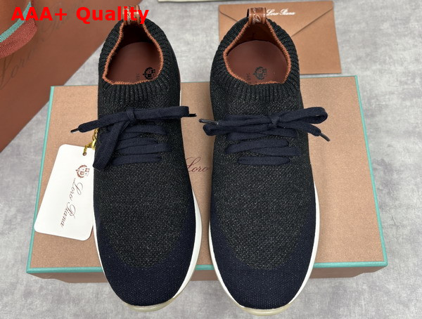 Loro Piana The Gift of Kings 360 LP Flexy Walk Sneaker in Blue Navy Replica