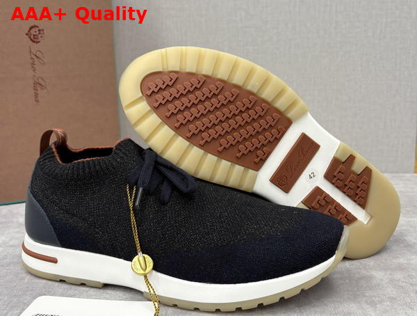 Loro Piana The Gift of Kings 360 LP Flexy Walk Sneaker in Blue Navy Replica