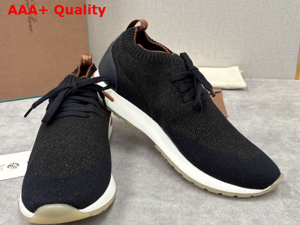 Loro Piana The Gift of Kings 360 LP Flexy Walk Sneaker in Blue Navy Replica