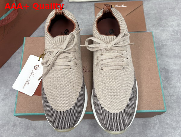 Loro Piana The Gift of Kings 360 LP Flexy Walk Sneaker in Brown Ardesia Replica