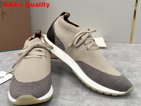 Loro Piana The Gift of Kings 360 LP Flexy Walk Sneaker in Brown Ardesia Replica