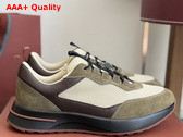 Loro Piana Week End Walk Sneaker Crest Microfiber and Suede Replica