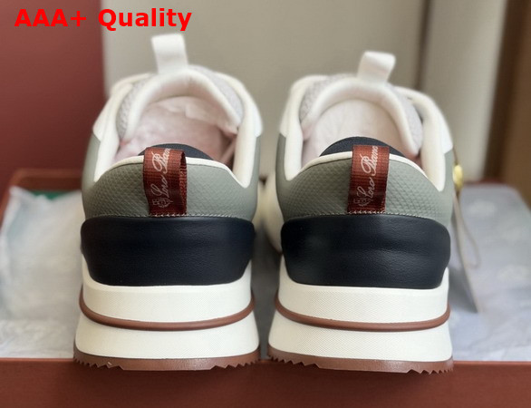 Loro Piana Week End Walk Sneaker Frost Gray Technical Mesh Replica