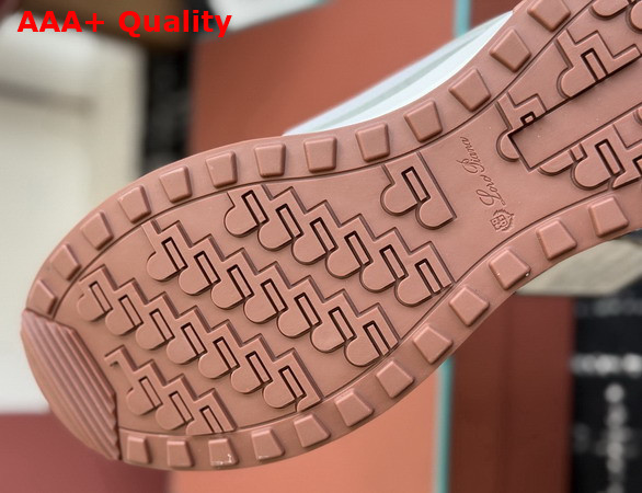 Loro Piana Week End Walk Sneaker Frost Gray Technical Mesh Replica