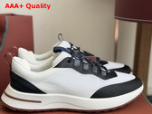 Loro Piana Week End Walk Sneaker White Sea Technical Mesh Replica