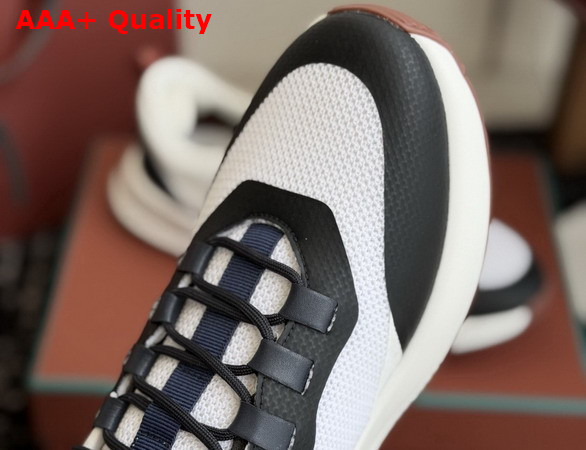 Loro Piana Week End Walk Sneaker White Sea Technical Mesh Replica