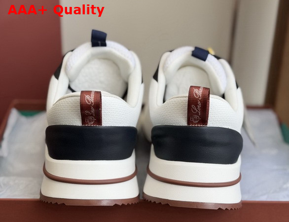 Loro Piana Week End Walk Sneaker White Sea Technical Mesh Replica