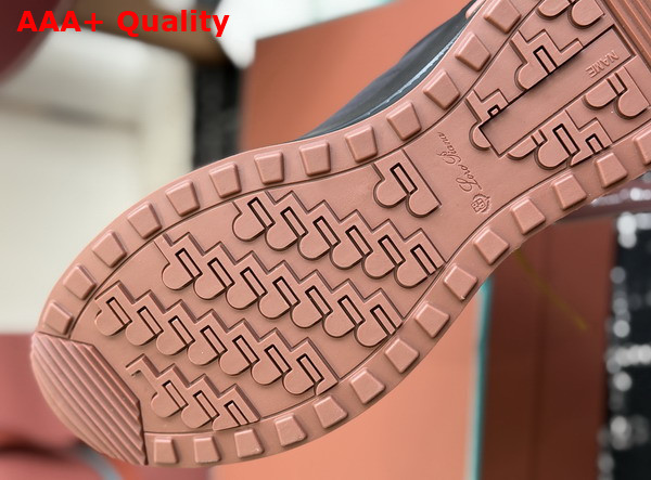 Loro Piana Week End Walk Walk Sneaker in Black Microfiber Replica