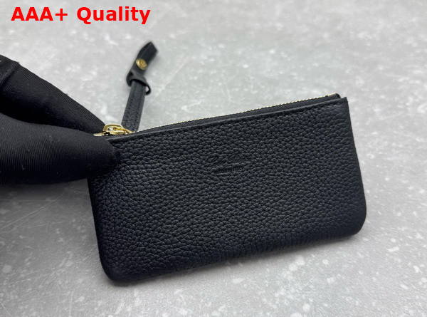 Loro Piana the Novel Needle Bag in Black Calfskin Replica
