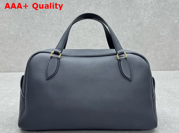 Loro Piana the Novel Needle Bag in Navy Blue Calfskin Replica