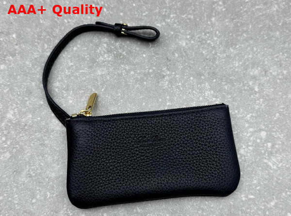 Loro Piana the Novel Needle Bag in Navy Blue Calfskin Replica