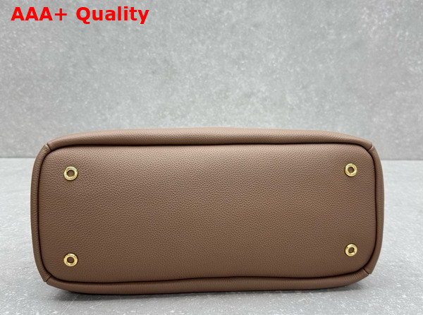 Loro Piana the Novel Needle Bag in Warm Mastic Calfskin Replica