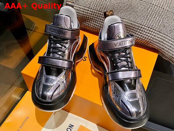 LV Archlight 20 Platform Sneaker Noir Argent 1AB13N Replica