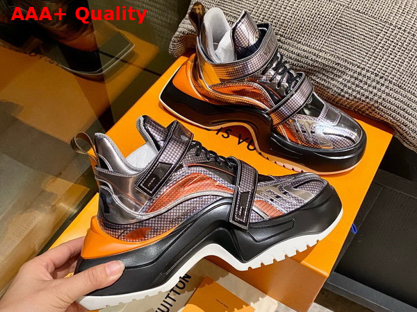 LV Archlight 20 Platform Sneaker Noir Argent 1AB13N Replica