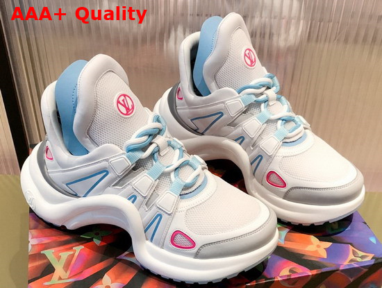LV Archlight Sneaker Bleu Clair 1A951Q Replica