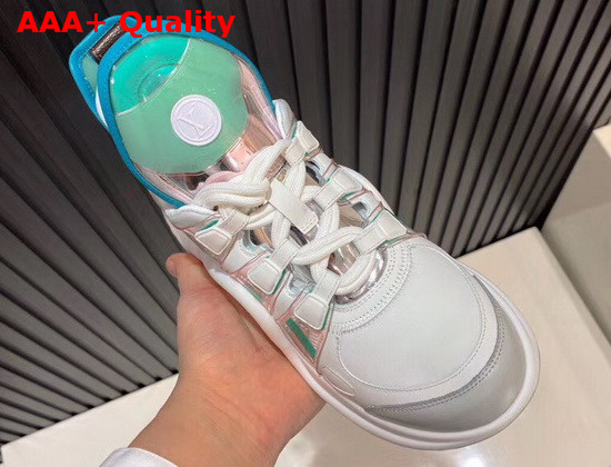 LV Archlight Sneaker Bleu Vert 1A65RU Replica