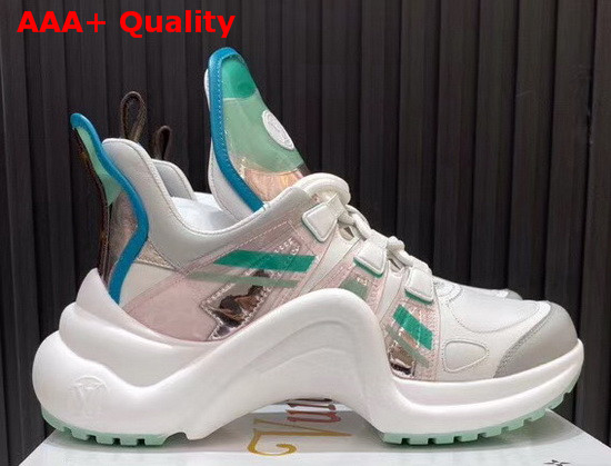 LV Archlight Sneaker Bleu Vert 1A65RU Replica