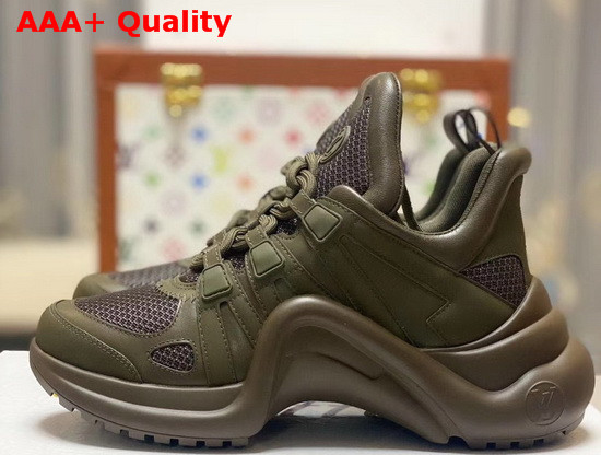 LV Archlight Sneaker Kaki 1A882A Replica