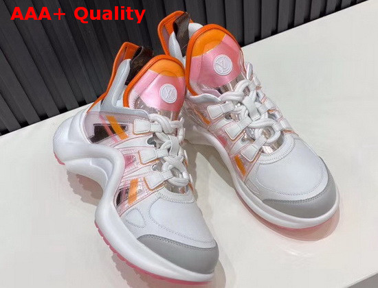 LV Archlight Sneaker Rose Orange 1A65RE Replica