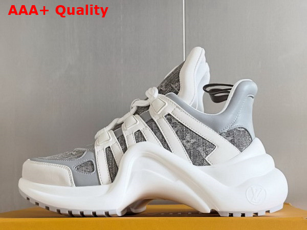 LV Archlight Sneaker in Gray Monogram Denim 1AGVA6 Replica