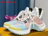 LV Archlight Sneaker in Multicolor Calf Leather Replica