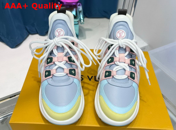LV Archlight Sneaker in Multicolor Calf Leather Replica
