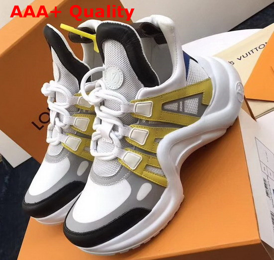LV Archlight Trainer Plain Calf Leather and Technical Fabrics Multicolor Replica