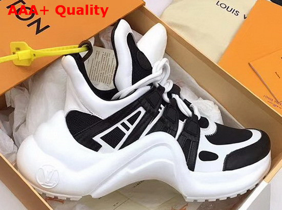 LV Archlight Trainer White and Black Replica