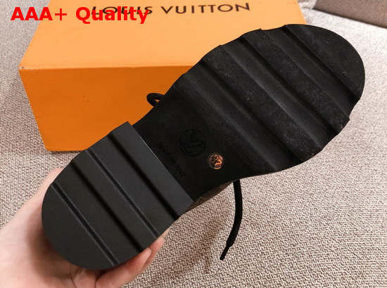 LV Beaubourg Platform Derby Shoes in Patnet Monogram Canvas 1A5SS5 Replica