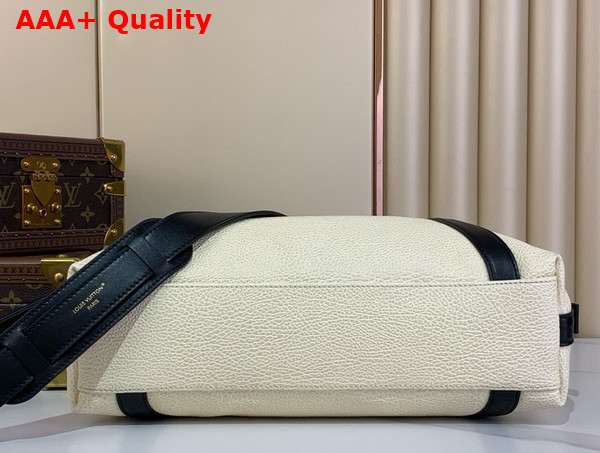 LV Biker MM Gray Lambskin Leather Replica