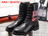 LV Black Heart Platform Desert Boot Replica