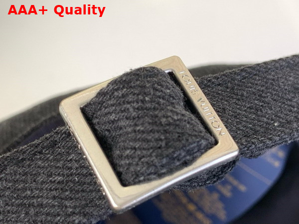 LV Blason Shading Denim Cap in Black M7974L Replica