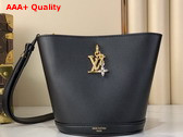 LV Bloom Mini Hobo in Black Calfskin Leather M27260 Replica