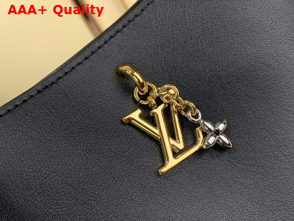 LV Bloom Mini Hobo in Black Calfskin Leather M27260 Replica