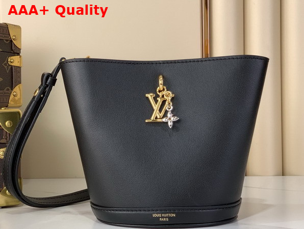 LV Bloom Mini Hobo in Black Calfskin Leather M27260 Replica